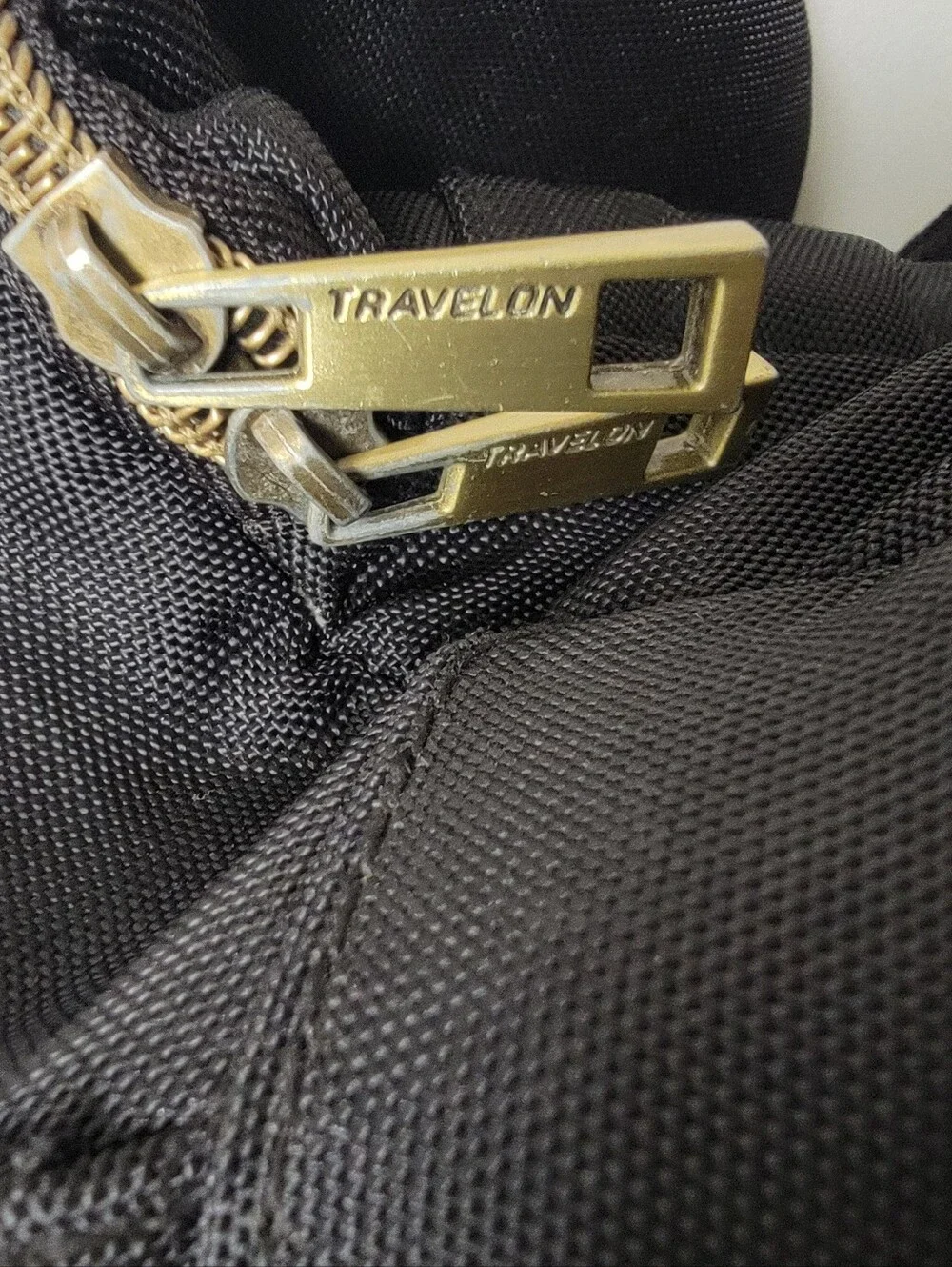 Travelon Black Quilted Crossbody  - Classic Everyday Bag